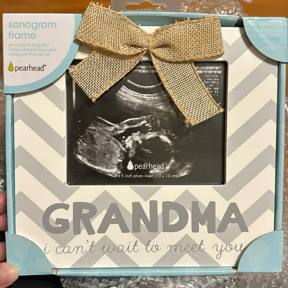 Sonogram Frame for Grandma